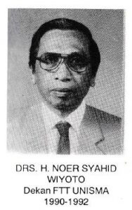 DRS. H. NOER SYAHID WIYOTO