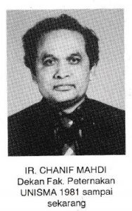 IR. CHANIF MAHDI