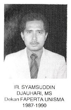 IR. SYAMSUDDIN DJAUHARI, MS.